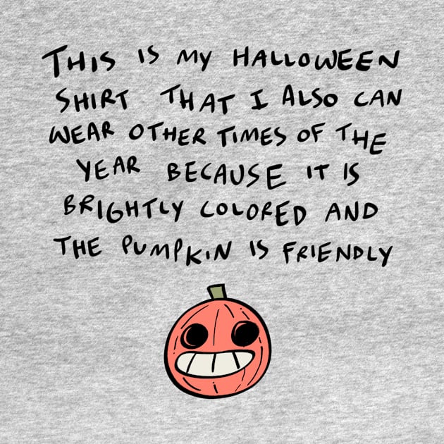 Brightly colored halloween shirt by neilkohney